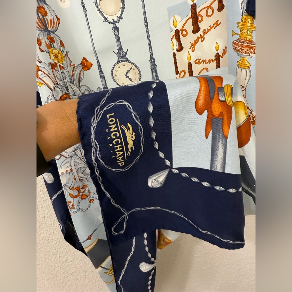 Longchamp Silk Scarf - Picture 11 of 11